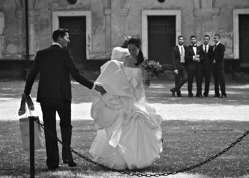 Le Mariage à l'Italienne de Camille Marguet : Sa Robe et Tous les Détails!